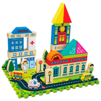Constructor ChiToys 06493 Multicolor Numărul de piese 83, 3+