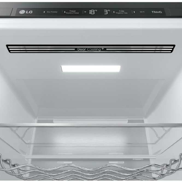 Frigider LG GBB72BM9DQ Black 277l / No Frost, 110l / No Frost, D photo 2