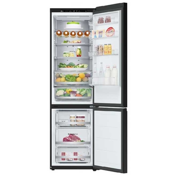 Frigider LG GBB72BM9DQ Black 277l / No Frost, 110l / No Frost, D photo 3