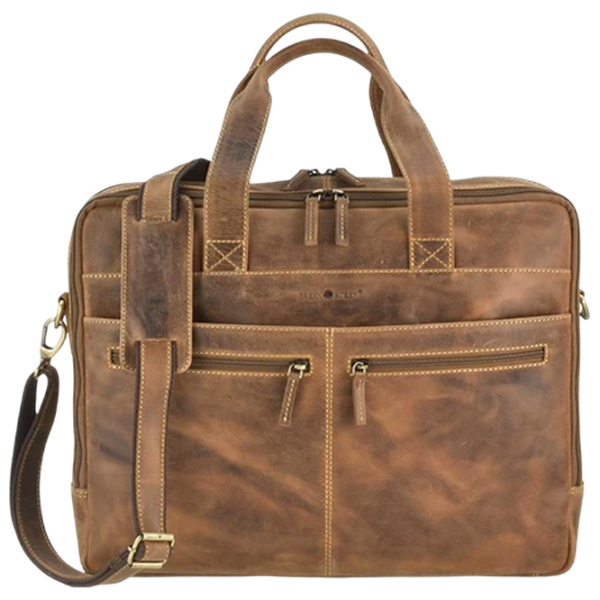 Geantă de mână Greenburry Vintage Auriu
Brown  photo 1