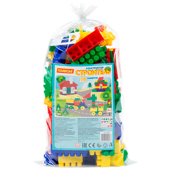 Constructor POLESIE 0583 Multicolor Numărul de piese 95, 3+