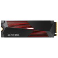 SSD Samsung 990 PRO w/ Heatsink M.2 NVMe 1 ТБ Скорость чтения: 7450 Мб/с,Скорость записи: 6900 Мб/с