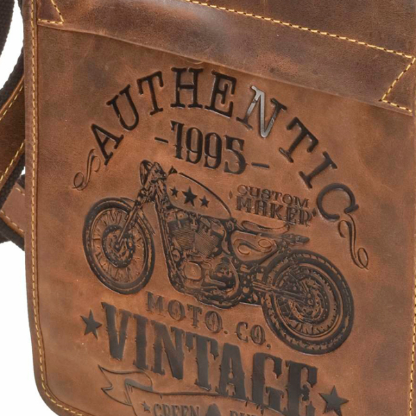 Geantă de umăr Greenburry Cafe Racer Metal
Brown  photo 8