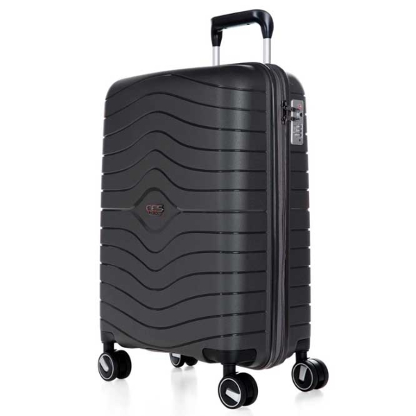 Чемодан CCS 5242 Черный 45л   photo 3