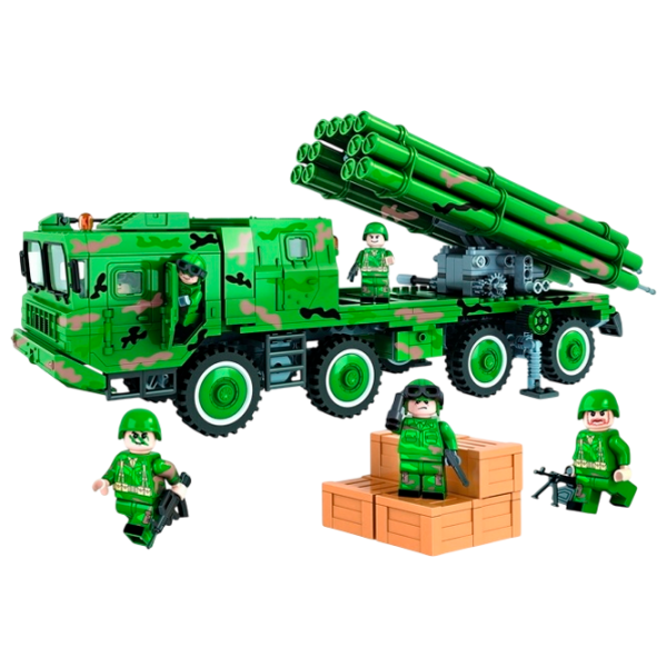 Constructor ChiToys 13126 Green Numărul de piese 613, 6+