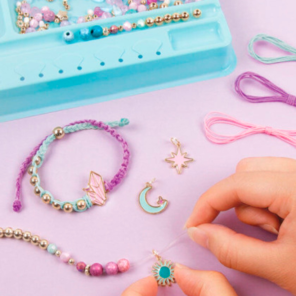 Креативный набор Make It Real Beauty and style Celestial Stones DIY bracelets 695929013226 Разноцветный Для девочек, 8+ photo 4