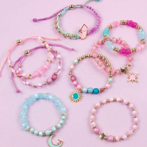 Креативный набор Make It Real Beauty and style Celestial Stones DIY bracelets 695929013226 Разноцветный Для девочек, 8+ photo 5
