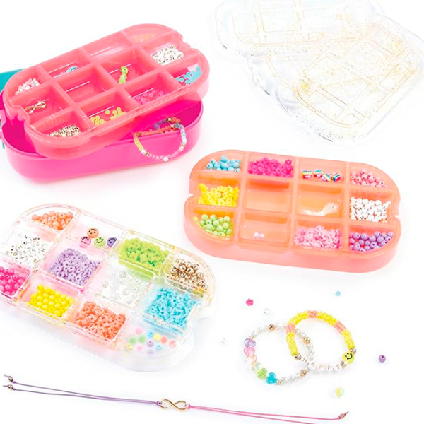 Set de creație Make It Real Beauty and style Beads 2-Go 695929017101 Multicolor Pentru fetițe, 6+ photo 5