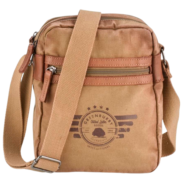 Geantă de umăr Greenburry Aviator Metal
Brown  photo 1