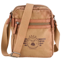 Geantă de umăr Greenburry Aviator Metal
Brown 