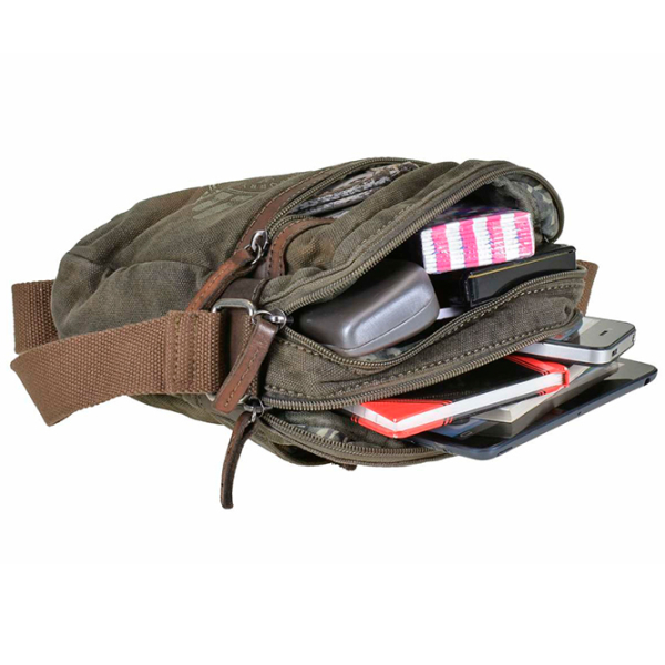 Geantă de umăr Greenburry Aviator Brown
Khaki  photo 7