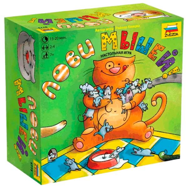 Настольная игра Zvezda Лови мышей Развитие, 7+