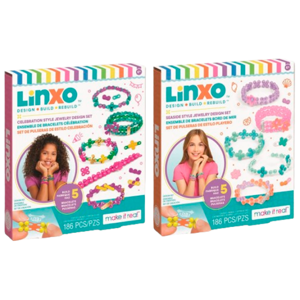 Набор для красоты Make It Real Beauty and style LinXo Jewelry 695929061104 Разноцветный Для девочек, 8+ photo 1