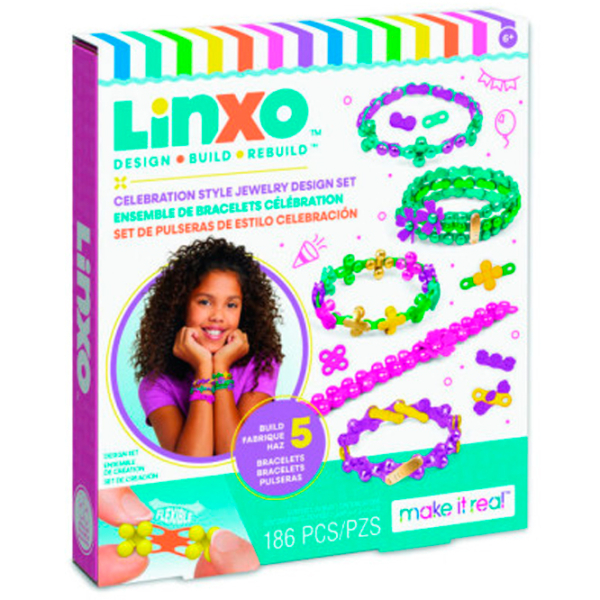 Набор для красоты Make It Real Beauty and style LinXo Jewelry 695929061104 Разноцветный Для девочек, 8+ photo 2