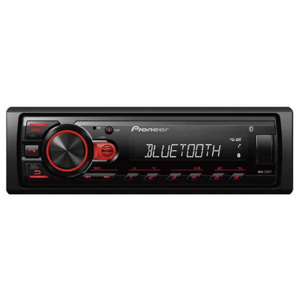 Receptor muzical Universal MVH-230BT Black  photo 1