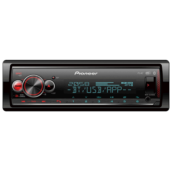 Receptor muzical Universal MVH-S520DAB Black  photo 1
