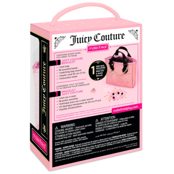 Креативный набор Make It Real Beauty and style Juicy Couture Mini Handbag 695929044718 Разноцветный Для девочек, 8+ photo 4