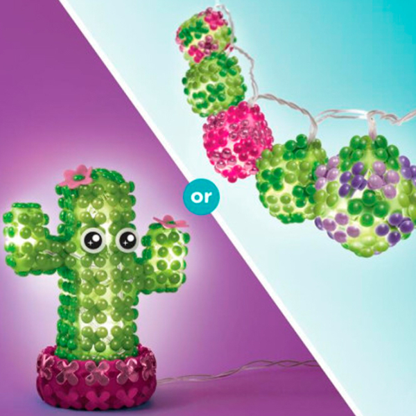 Креативный набор Make It Real Glowing Cactus LinXo Lookin Sharp Light Up Decor 695929061203 Разноцветный Для девочек, 8+ photo 7