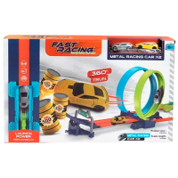 Set jucării Promstore Fast racing Double loop 49510 Multicolor , 3+