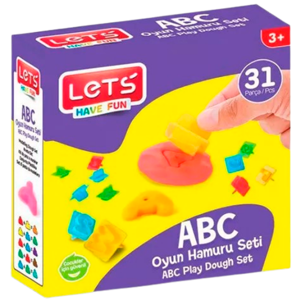 Set jucării Miscellaneous Modeling ABC Play Dough 191508 Multicolor Universal, 3+ photo 1
