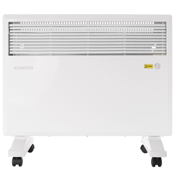 Convector Kamoto CH1500 White 20 m², 1500 W, Mecanic, Pe podea photo 2