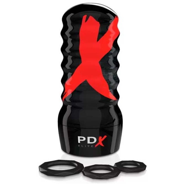 Мастурбатор Pipedream Extreme Air-Tight Oral Stroker Черный  photo 3