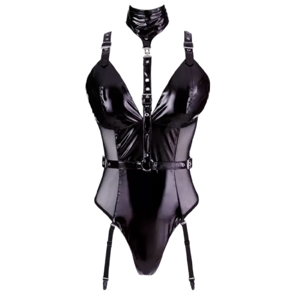 Set lengerie Black Level Vinyl Body (S) Black  photo 1