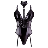Set lengerie Black Level Vinyl Body (S) Black 