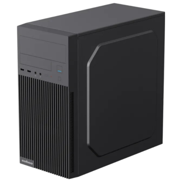 Корпус Sohoo 6521BK Черный micro ATX photo 4