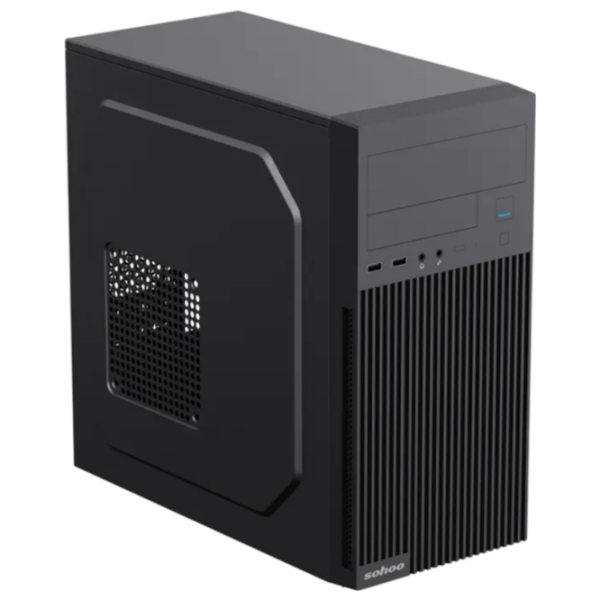 Корпус Sohoo 6521BK Черный micro ATX photo 9