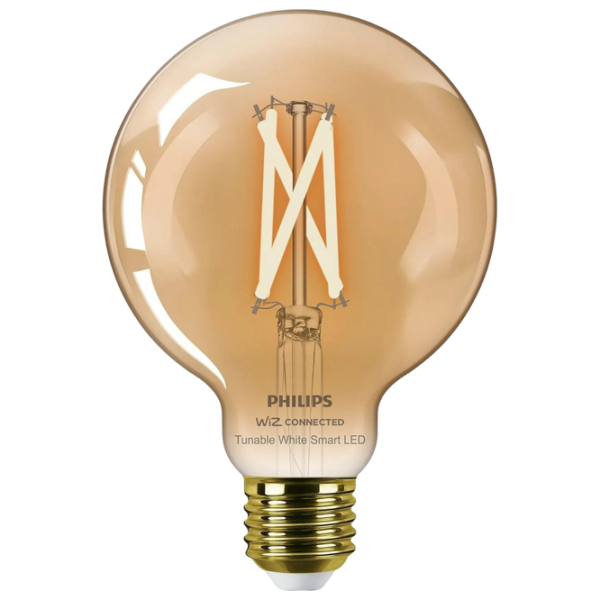 Умная лампочка светодиодная филаментная Philips Globe WIZ 929003018321 E27 | 7 Вт | White photo 1