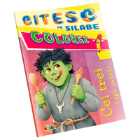 Креативный набор Dorința Citesc pe silabe & Colorez Cei trei țapi isteți 9789975156370 Разноцветный Для детей, 4+