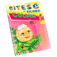 Креативный набор Dorința Citesc pe silabe & Colorez Turtița fermecată 9789975156424 Разноцветный Для детей, 4+