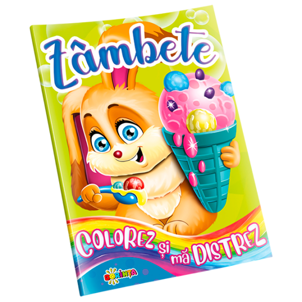 Креативный набор Dorința Colorez și mă distrez Zâmbete 9785362400200 Разноцветный Для детей, 4+ photo 1