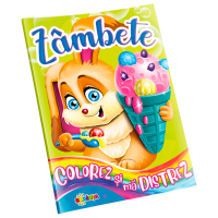 Креативный набор Dorința Colorez și mă distrez Zâmbete 9785362400200 Разноцветный Для детей, 4+
