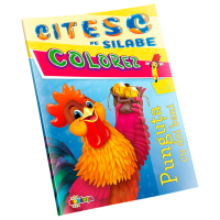 Креативный набор Dorința Citesc pe silabe & Colorez Punguța cu doi bani 9789975156417 Разноцветный Для детей, 4+