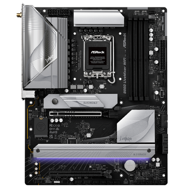 Материнская плата ASRock B860 LiveMixer WiFi ATX  photo 1