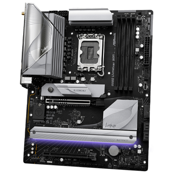 Материнская плата ASRock B860 LiveMixer WiFi ATX  photo 4