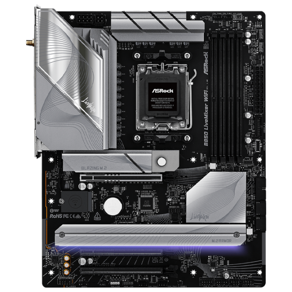 Материнская плата ASRock B850 LiveMixer WiFi ATX  photo 1