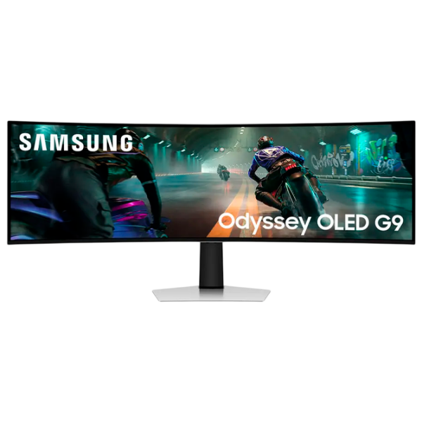 Монитор Samsung Odyssey G9 S49DG910 Серебряный 49" DQHD OLED OLED photo 1