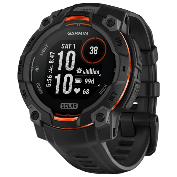 Умные часы Garmin Instinct 3 Solar Черный 1.1" | 45 мм | Прочное полимерное волокно/Силикон
| 010-02934-00 photo 1