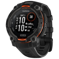 Умные часы Garmin Instinct 3 Solar Черный 1.1" | 45 мм | Прочное полимерное волокно/Силикон
| 010-02934-00