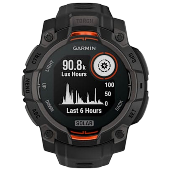 Умные часы Garmin Instinct 3 Solar Черный 1.1" | 45 мм | Прочное полимерное волокно/Силикон
| 010-02934-00 photo 4