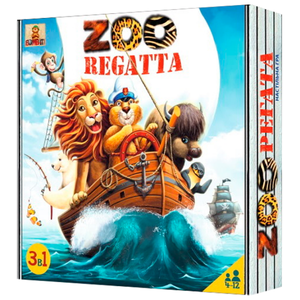 Joc de masă ChiToys ZOOregata Dezvoltare, 4+ photo 1