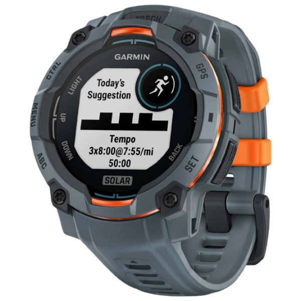 Ceas inteligent Garmin Instinct 3 Solar Gray 1.1" | 45 mm | Fibră polimerică durabilă/Silicon
| 010-02934-01 photo 1