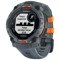 Ceas inteligent Garmin Instinct 3 Solar Gray 1.1" | 45 mm | Fibră polimerică durabilă/Silicon
| 010-02934-01