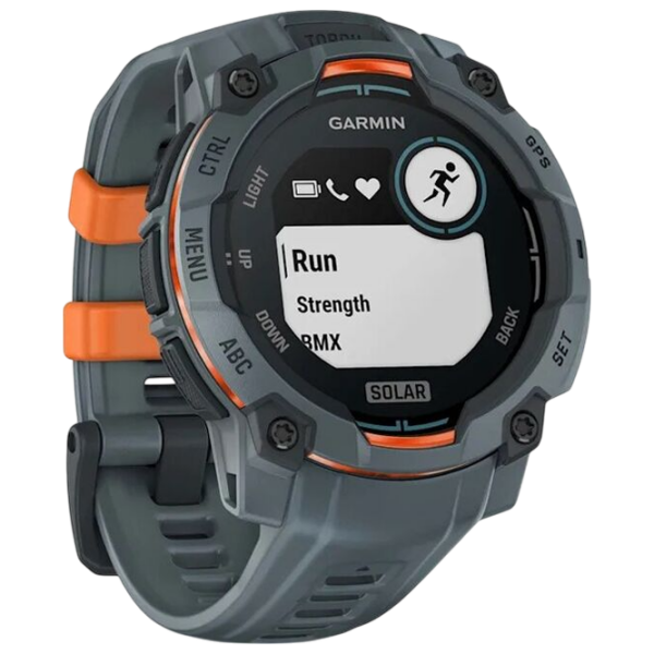Ceas inteligent Garmin Instinct 3 Solar Gray 1.1" | 45 mm | Fibră polimerică durabilă/Silicon
| 010-02934-01 photo 3