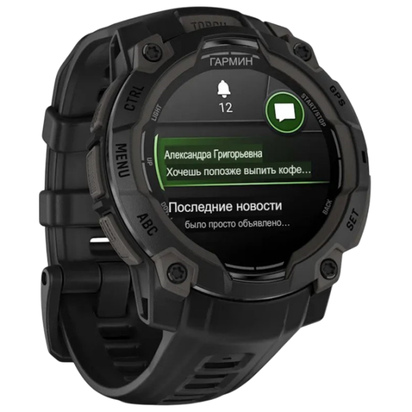 Умные часы Garmin Instinct 3 Черный 1.2" | 45 мм | Прочное полимерное волокно/Силикон
| 010-02936-00 photo 3