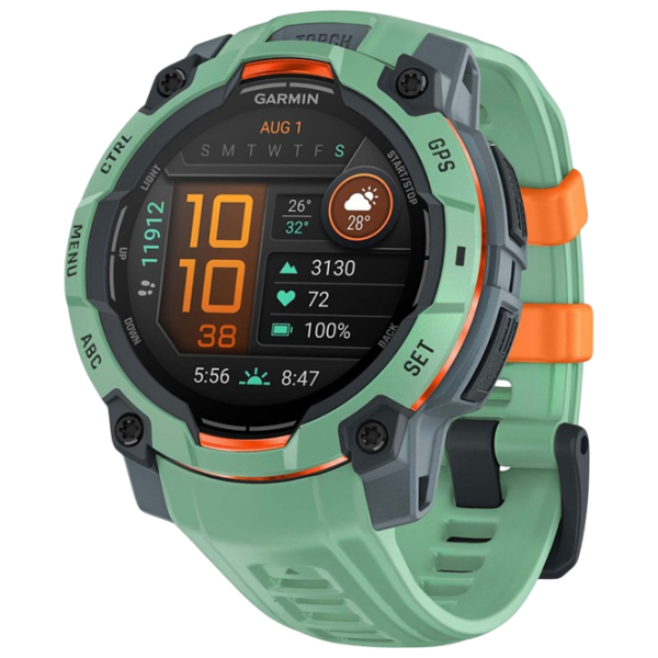 Умные часы Garmin Instinct 3 Неотропический  1.2" | 45 мм | Прочное полимерное волокно/Силикон
| 010-02936-01 photo 1