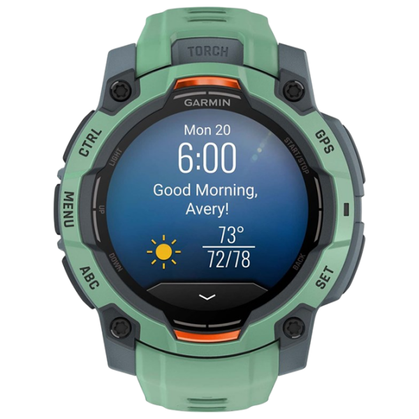 Умные часы Garmin Instinct 3 Неотропический  1.2" | 45 мм | Прочное полимерное волокно/Силикон
| 010-02936-01 photo 2